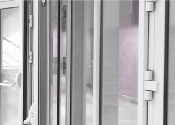 Материал каркаса алюминий: противопожарные двери 1 типа