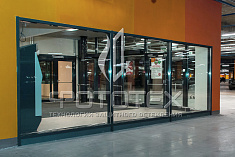 Поставка противопожарных перегородок с автоматическими раздвижными дверями